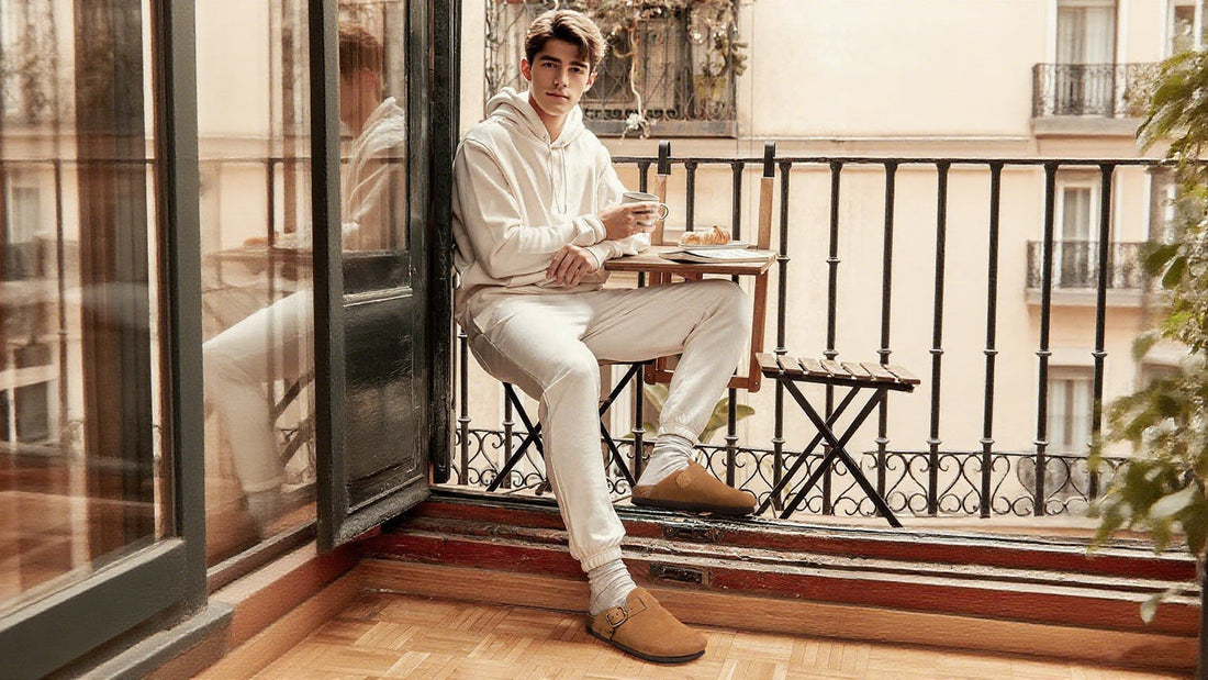 👞 Back-to-School Must-Have: Suede Clogs for Men🍁
