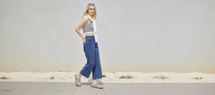 How to Style Suede Clogs in Every Season