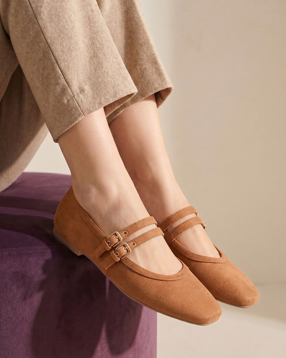 Brown Suede