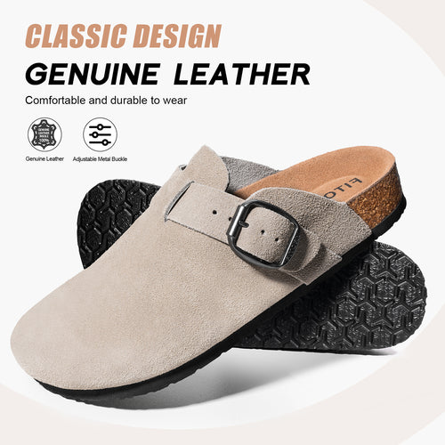 Clogs for Men Round Headed Cork