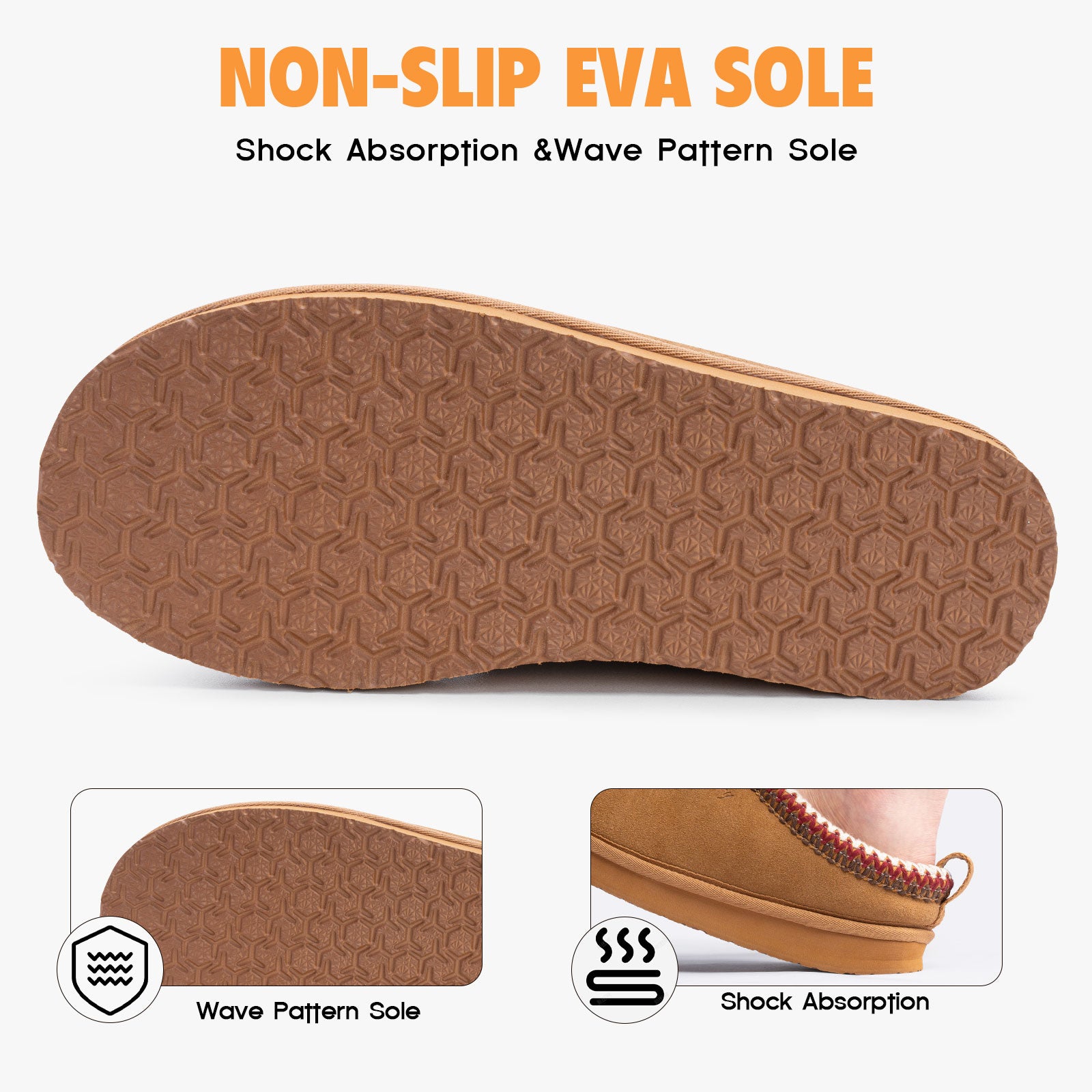 Winter Slippers for Women Fuzzy Cozy Suede Ankle Boots