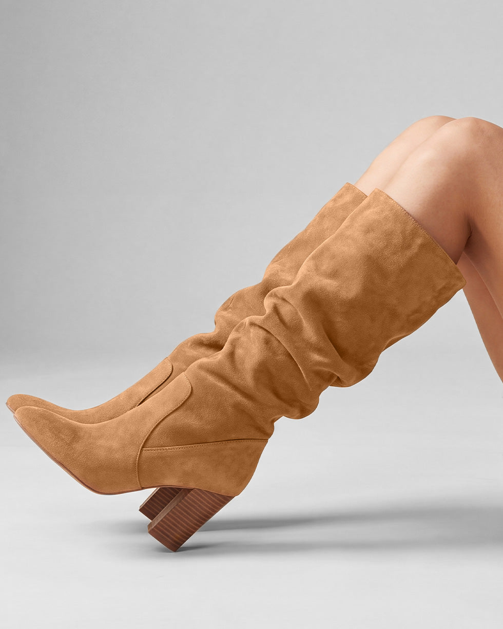 Brown Suede